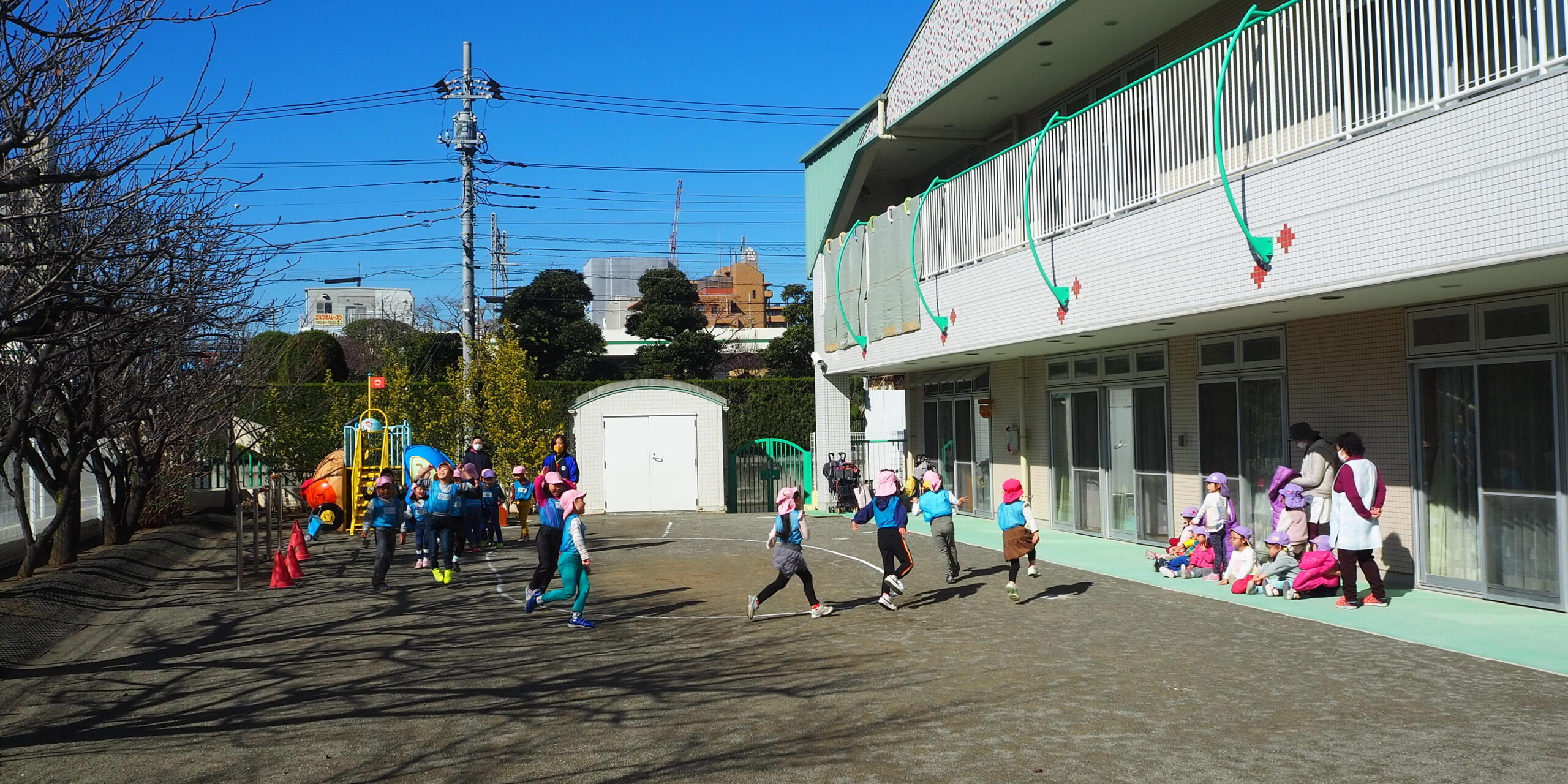 保育園試験 金沢ふたば保育園｜施設・設備｜園庭