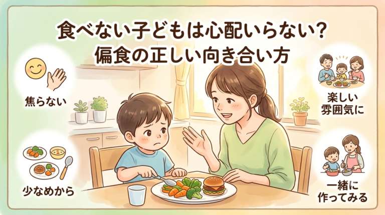 食べない子どもは心配いらない？偏食の正しい向き合い方